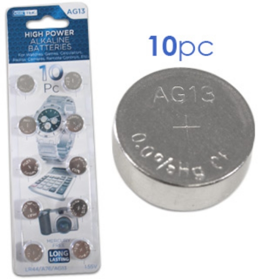 Picture 1 of AG13 High Power Batteries 10-Pk