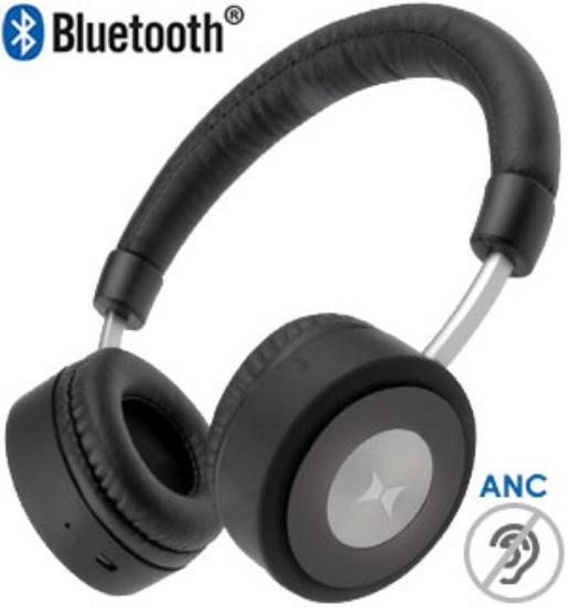 Picture 1 of Soundlux Wireless Active Noise-Cancelling Headphones