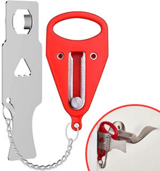 Picture 1 of The Portable Door Lock For Home, Travel, AirBNB, And More