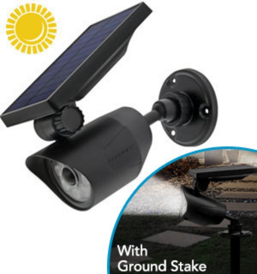 Picture 1 of Night Beam Solar Security Spotlight