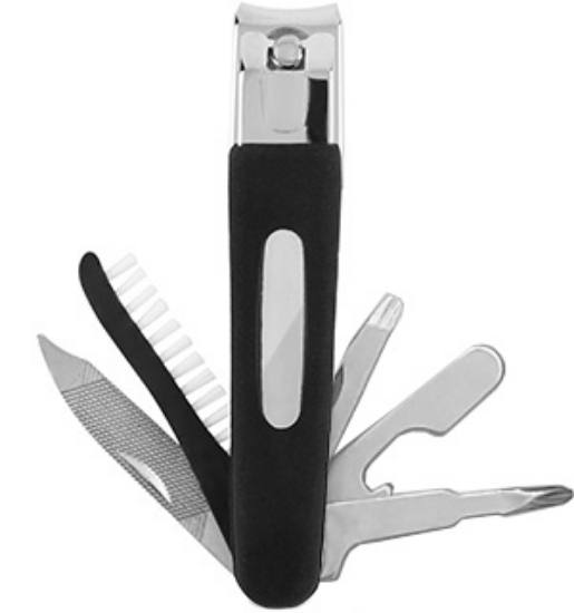 Picture 1 of 8 In 1 Equate Nail Care And Tool Set