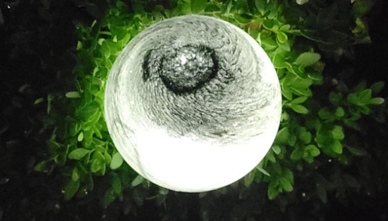 Picture 9 of 4-Pack of Solar-Powered Moonrays Globe Stake Lights