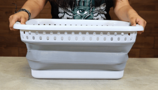 Picture 2 of Collapsible Laundry Basket - Space Saving and Strong