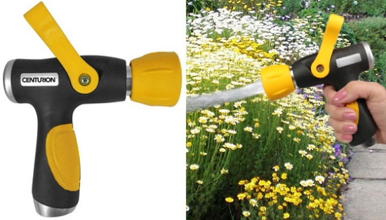 Picture 6 of Smooth Flow Control Fireman Hose Nozzle with Lever