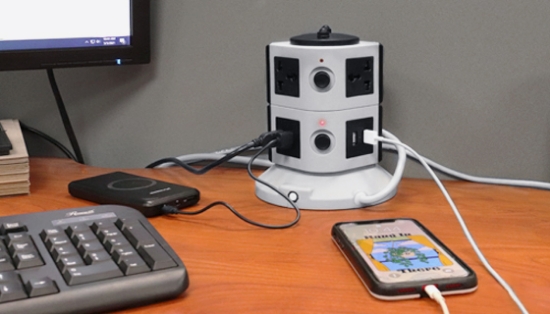 Picture 3 of Socket Station - 12 Outlet Tower Charger