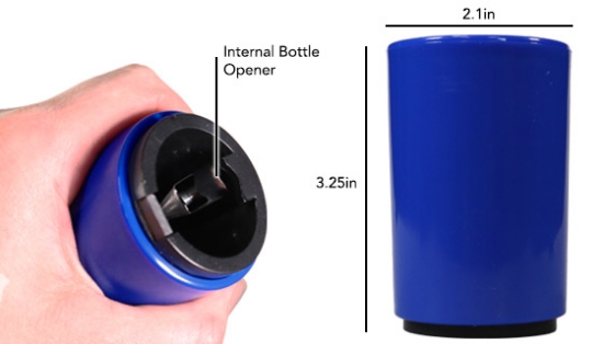 Picture 2 of Push Down and Pop Off Bottle Opener