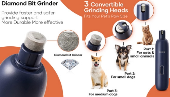 Picture 2 of Ultra Quiet Professional Pet Nail Trimmer