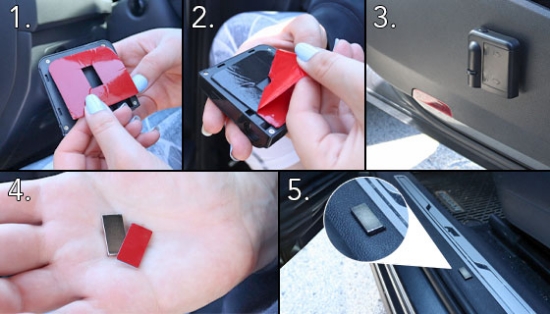 Picture 2 of Car Door Projector Lights 2-Pk