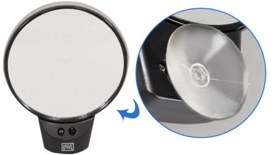 Picture 3 of LED Light Grooming Mirror by Haus of Steel