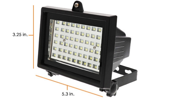 Picture 5 of Solar Powered Security Flood Light