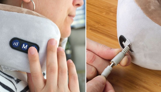 Picture 6 of Rechargeable Kneading Neck Massage Pillow