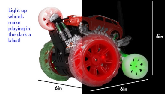 Picture 7 of 360 Cyclone Wheel RC Stunt Monster Truck