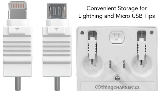 Picture 3 of ThingCharger Power Outlet Phone Charger Combo