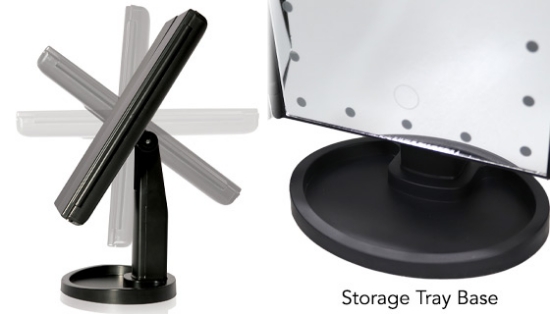 Picture 3 of Picture Perfect Light-Up Tri-Fold Beauty Mirror