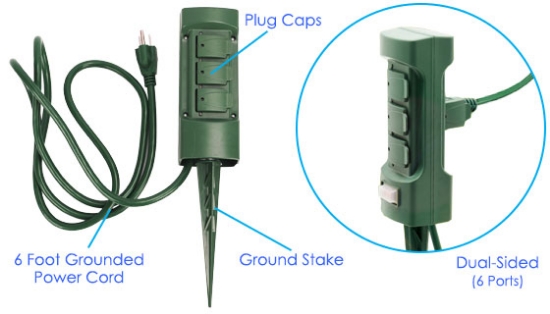Picture 3 of 6 Outlet Outdoor Ground Socket