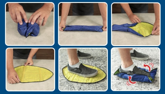 Picture 3 of Snap-on Waterproof Shoe Covers - One Pair