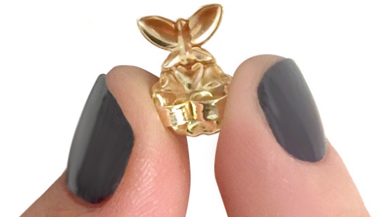 Picture 4 of Set of Two Deluxe Edition of MagicBax Earring Lifters (18K Gold Plated and Sterling Silver)