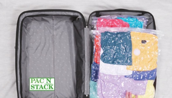 Picture 4 of Pac N Stack Vacuum Air-Tight Storage Bags with Cordless Pump