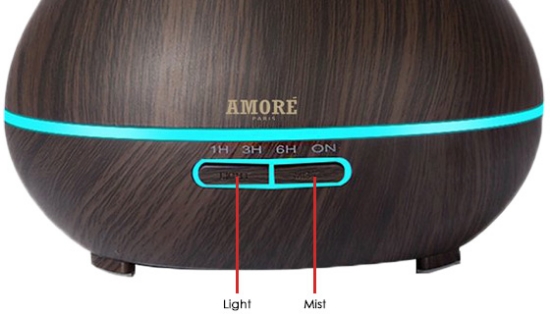 Picture 4 of 400mL Deluxe Humidifier and Aroma Diffuser
