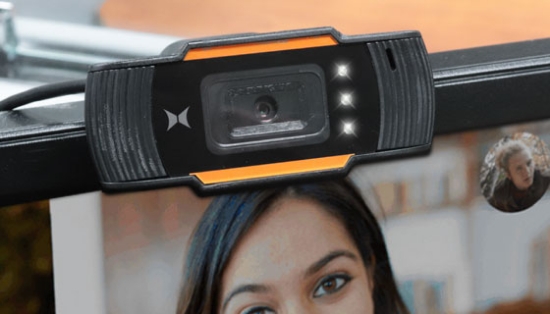 Picture 4 of Studio Web Camera with Microphone and LED Portrait Lighting
