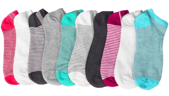 Picture 3 of Ladies Designer Heritage Socks - Blue Bundle