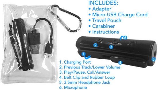 Picture 3 of Mini Speaker w/ FREE Bluetooth<sup>&reg;</sup> Adapter