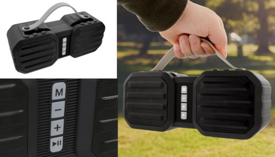 Picture 5 of The Ranger: Rugged Bluetooth Speaker with Phone Holder