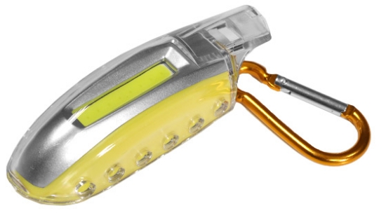 Picture 4 of Pathfinder Keychain Security Whistle & COB Light