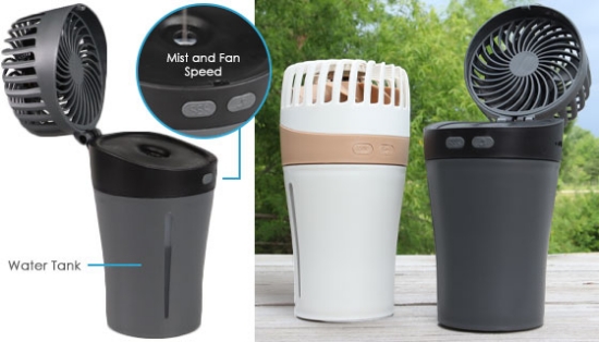 Picture 5 of Cool Anywhere Rechargeable Misting Air Cooler