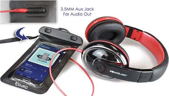 Picture 4 of Universal Smartphone Waterproof Bag with Lanyard