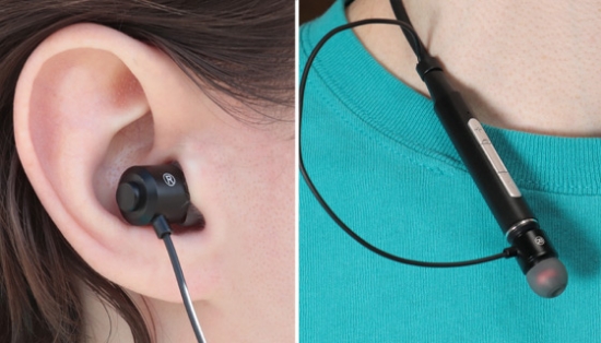Picture 4 of Behind The Neck Wireless Headset with Microphone