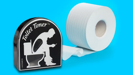 Picture 4 of 5 Minute Toilet Timer for Poo-Crastinators