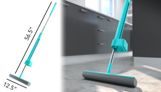 Picture 4 of Mighty Thirsty Mop - Absorb, Lift, and Clean Any Mess!