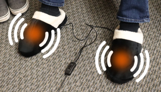 Picture 4 of Conair Heated Massaging Slippers