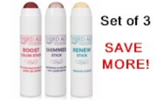 Picture 4 of Trio Makeup Sticks by Third Age Skincare