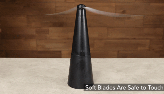 Picture 4 of Compact Bug Fan with Soft-Touch Blades 2-Pack