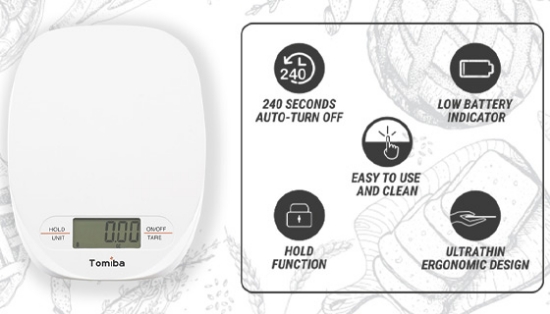 Picture 2 of Digital Kitchen Scale - Measure and Track w/ Ease