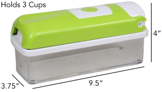 Picture 4 of The Nicer Dicer Smart Veggie Chopper