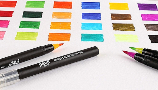 Picture 5 of Watercolor Brush Pen Set of 24