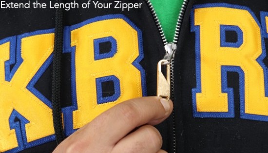 Picture 3 of 6pk Universal Zipper Pulls in Assorted Metallic Colors