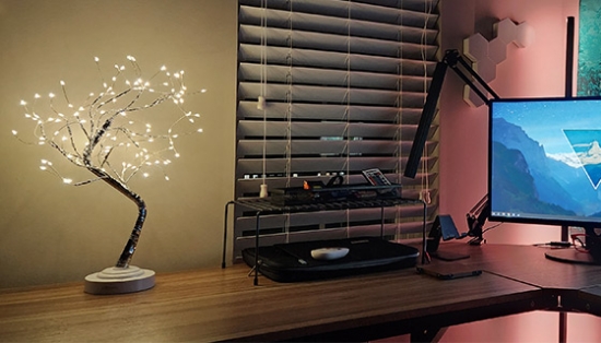 Picture 2 of 108 LED Tabletop Fairy Light Tree