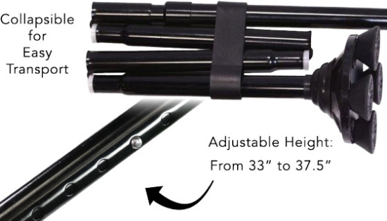 Picture 3 of Self-Standing Safety Cane with Car Handle