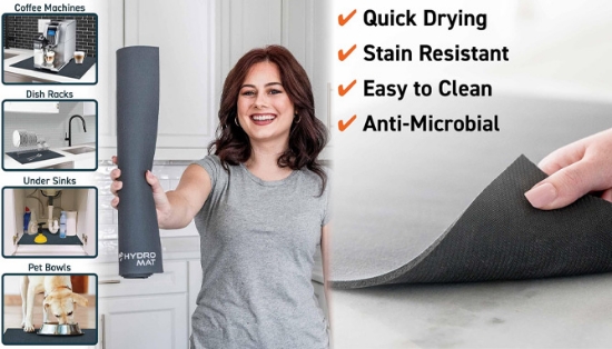 Picture 3 of HydroMat: Ultra Absorbent Quick Dry Mat