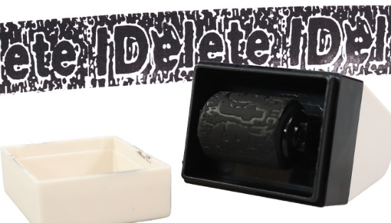 Picture 4 of Privacy Protection Stamp Roller - Fast & Easy Way To Thwart ID Theft