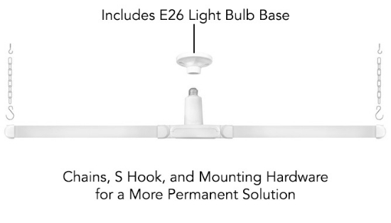 Picture 5 of Slim Flex Ceiling Light - The 45 Year Light