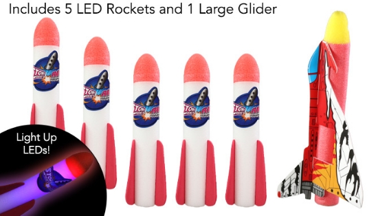 Picture 2 of Stomp Rocket Air Powered Foam Missile Kit