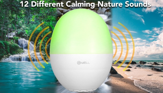 Picture 4 of Bluetooth Sleep Sound Machine with Night Light    