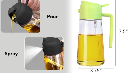 Picture 4 of 2-In-1 Oil Dispenser For Cooking