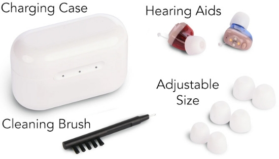 Picture 5 of  FDA-Registered Class 1 Invisible Earbud-Style Hearing Aids by RCA  