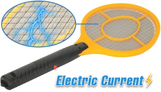 Picture 2 of Bug Zapper Tennis Racquet